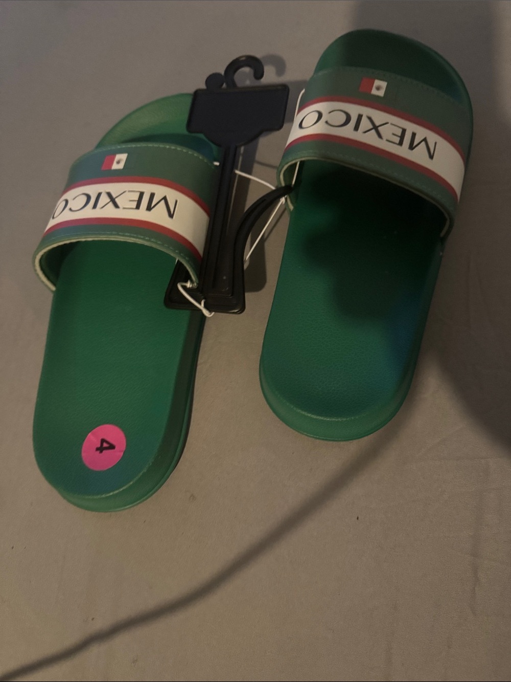 Slide Sandals for Kids - Green